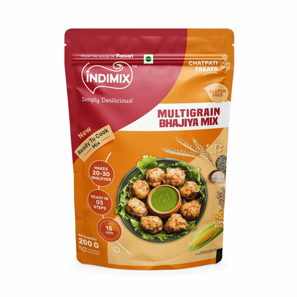 Indimix Multigrain Bhajiya By Pansari Group | Ready to cook Food